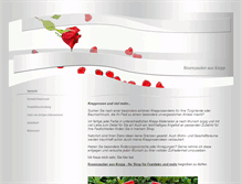 Tablet Screenshot of krepprosen.de